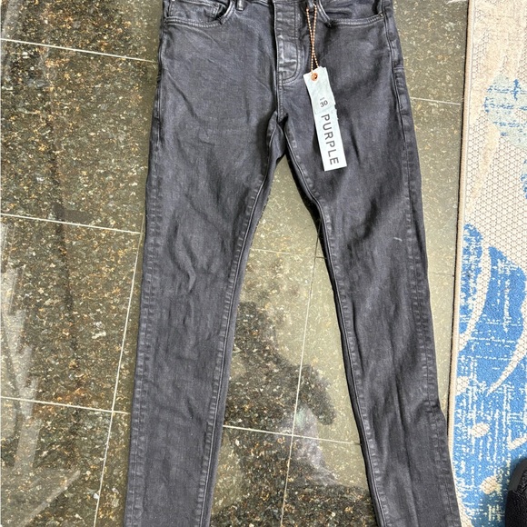 Black Purple Brand Jeans